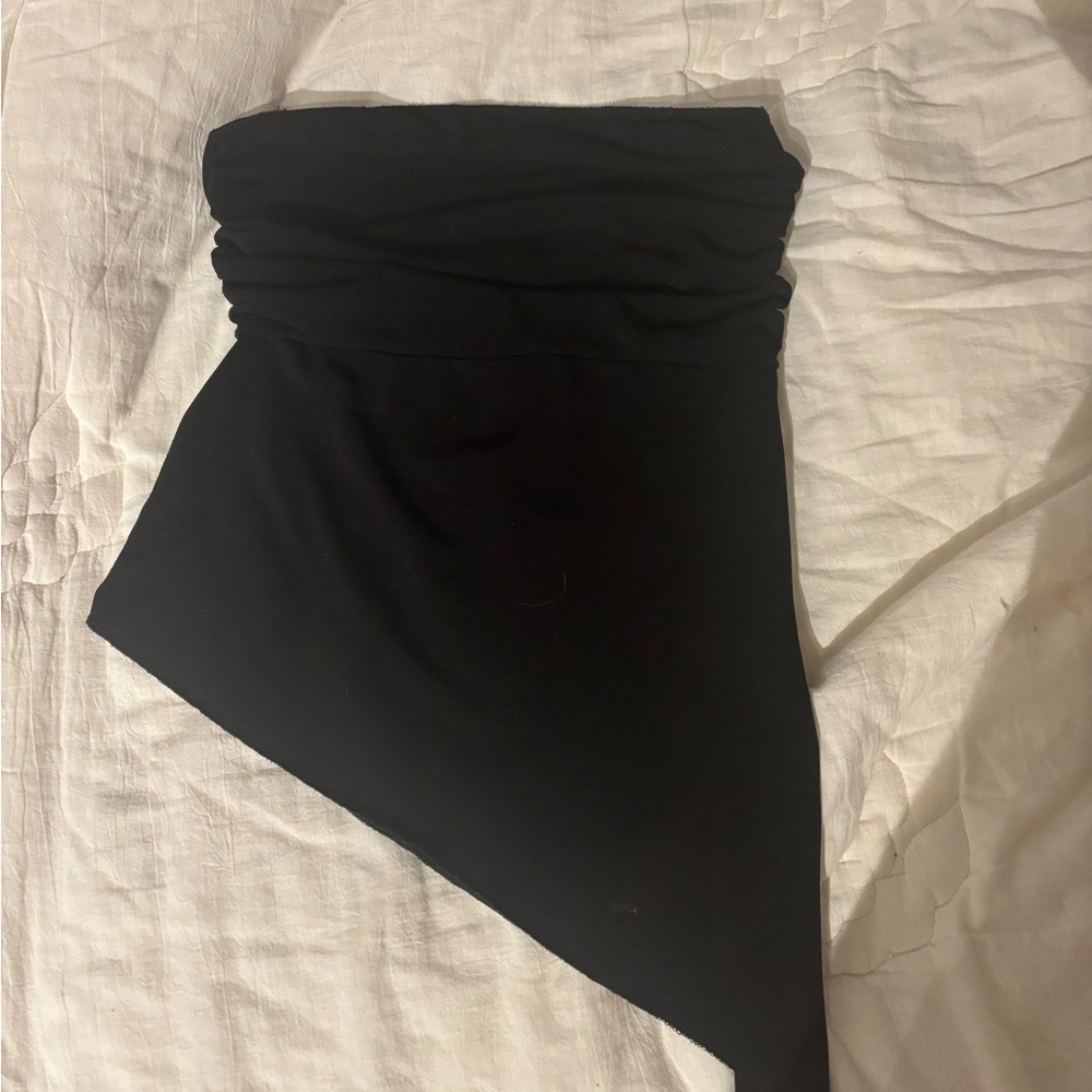 Urban Outfitters Black Asymmetrical Top